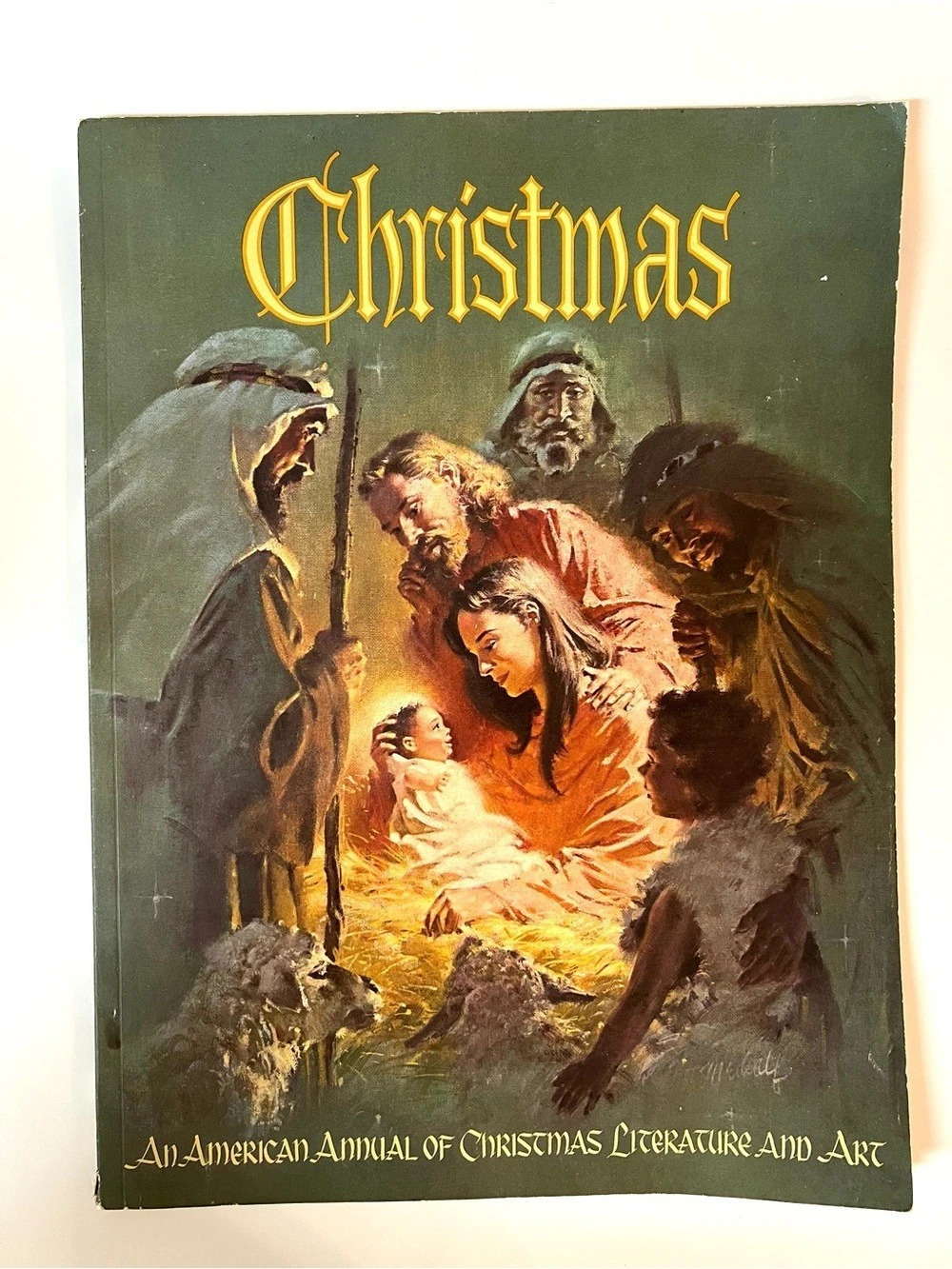 An American Annual of Christmas Literature & Art 1st Ed Vol 46 1976 Paperback